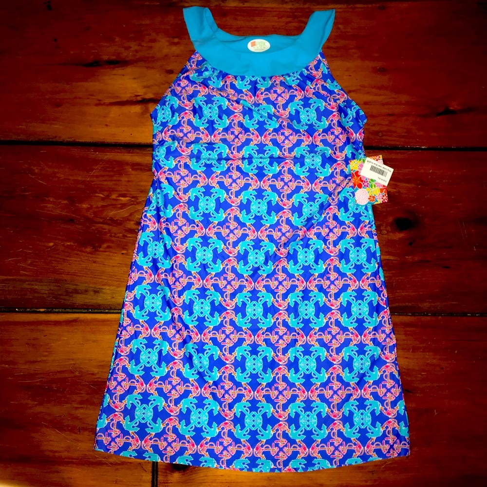 Spunkwear Ring Collar Dress, Medium, NWT